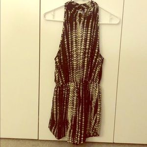 Black and Cream Romper 🖤